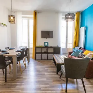 Apartment Bleu Caraibes T4 Proche Gare Et Vieux Port, Marseilles